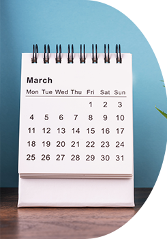 Calendriers publicitaires avec logo