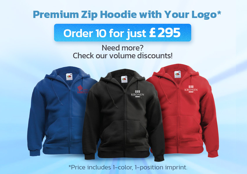 FRUIT OF THE LOOM Zip Hoodie Men