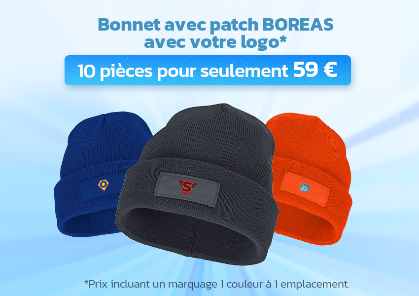 Bonnet avec patch BOREAS