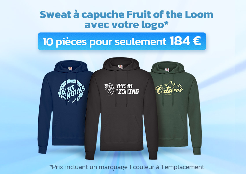 Sweat à capuche Fruit of the Loom