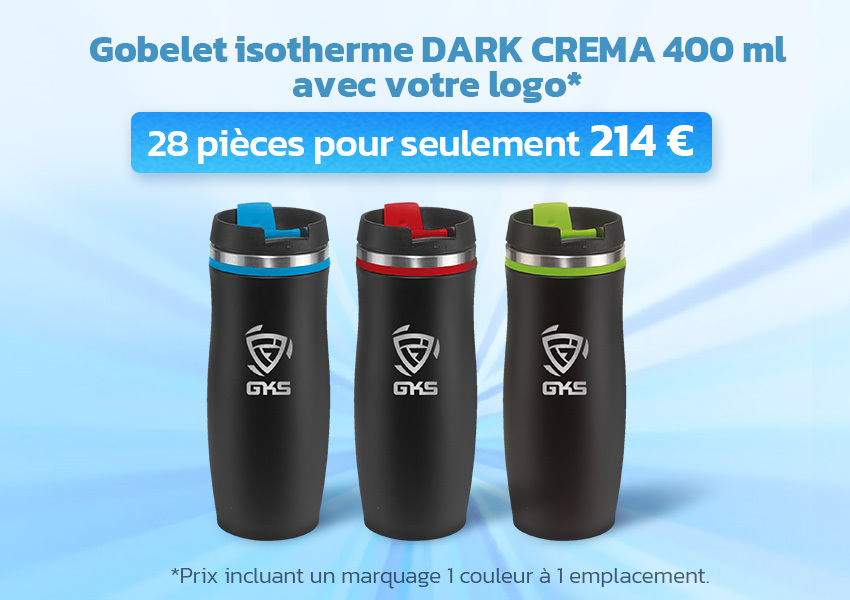 Gobelet isotherme DARK CREMA