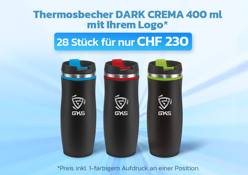 Thermosbecher DARK CREMA 400 ml