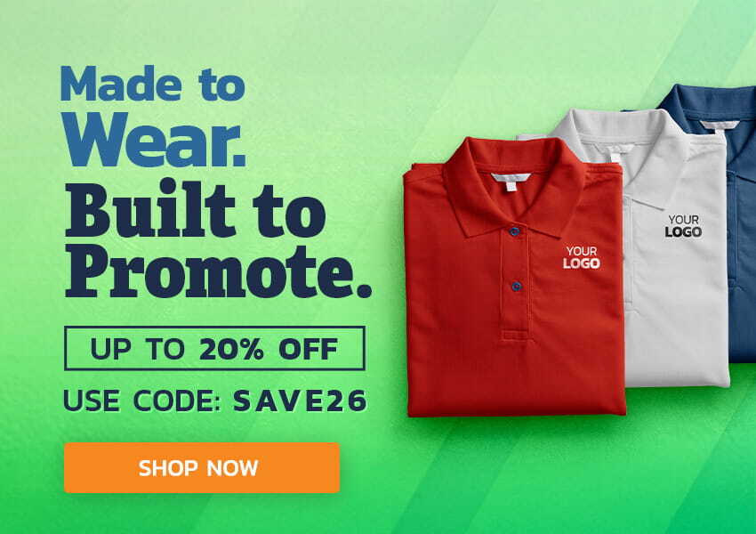 MADE TO WEAR BUILT TO PROMOTE UP TO 20% OFF