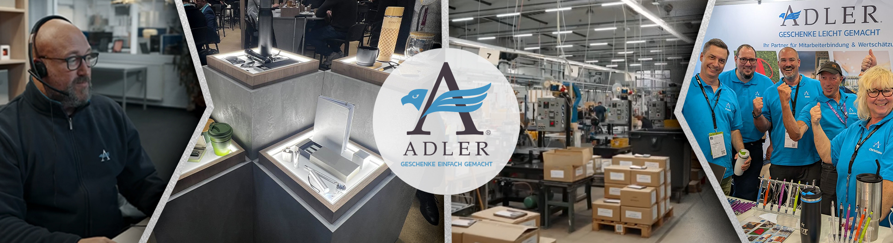 ADLER Werbegeschenke Geschichte Werbeartikel Unternehmen