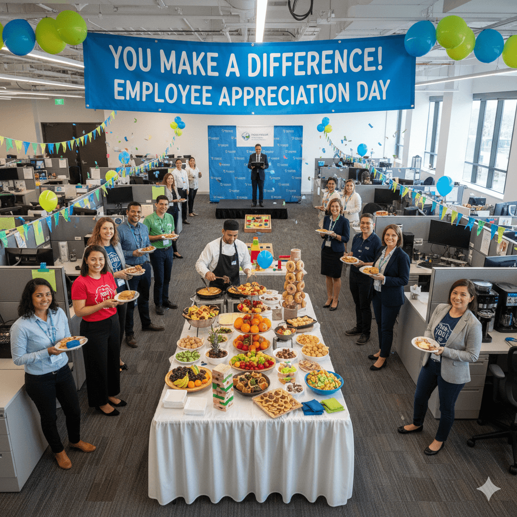 Mitarbeiter-Anerkennungstag: Employee Appreciation Day
