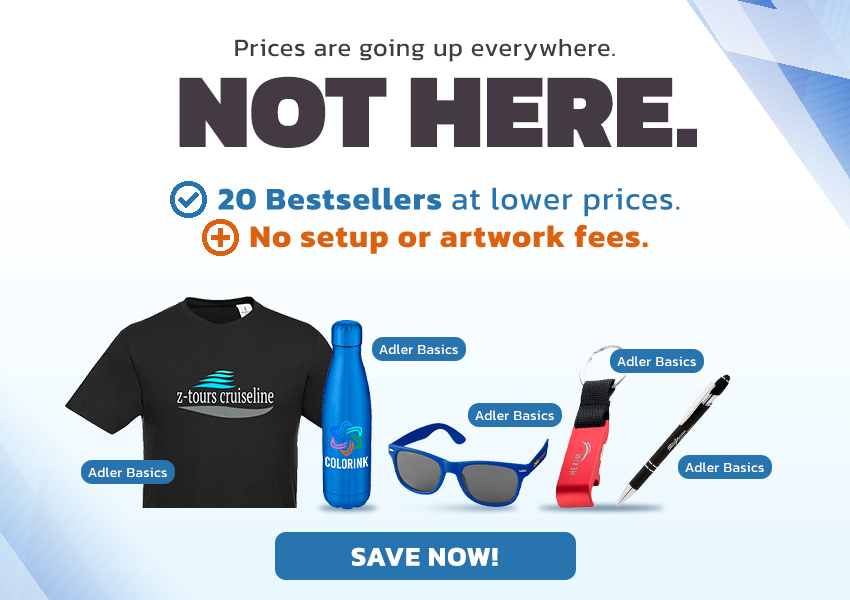Affordable promotional products