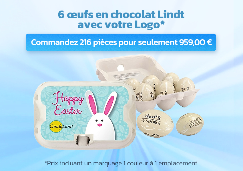 6 œufs en chocolat Lindt