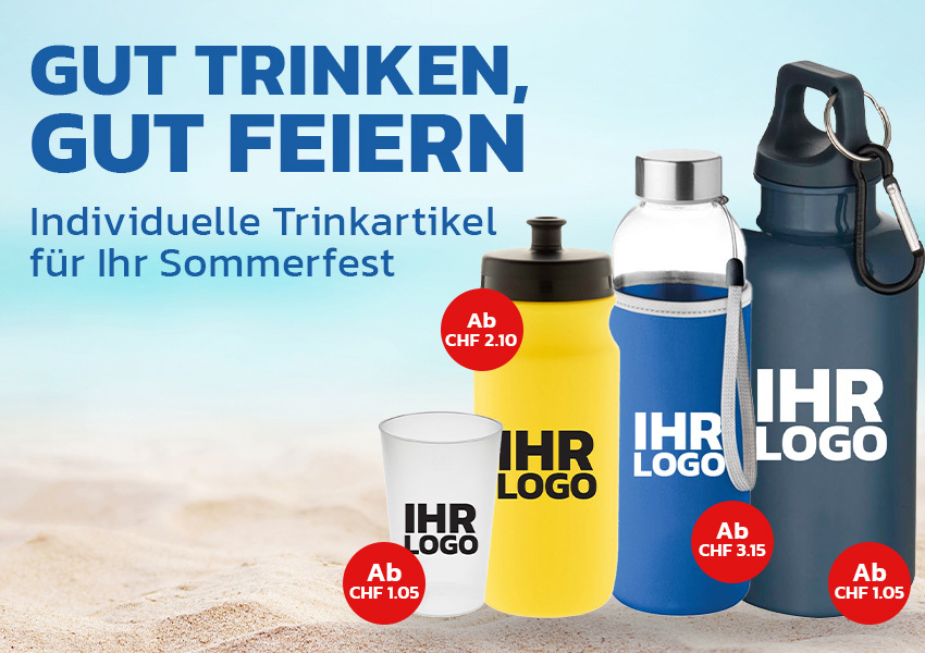 Individuelle Trinkartikel
