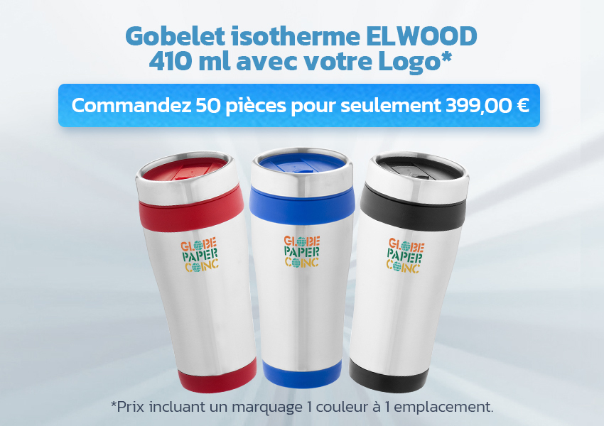 Gobelet isotherme ELWOOD 410 ml