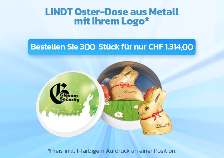 LINDT Oster-Dose aus Metall