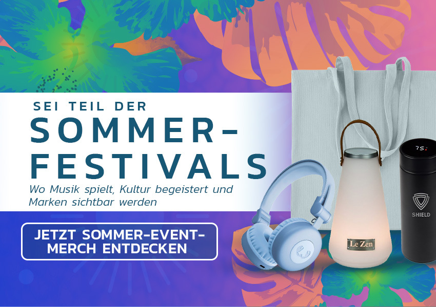 Sommer Festival | ADLER Werbegeschenke