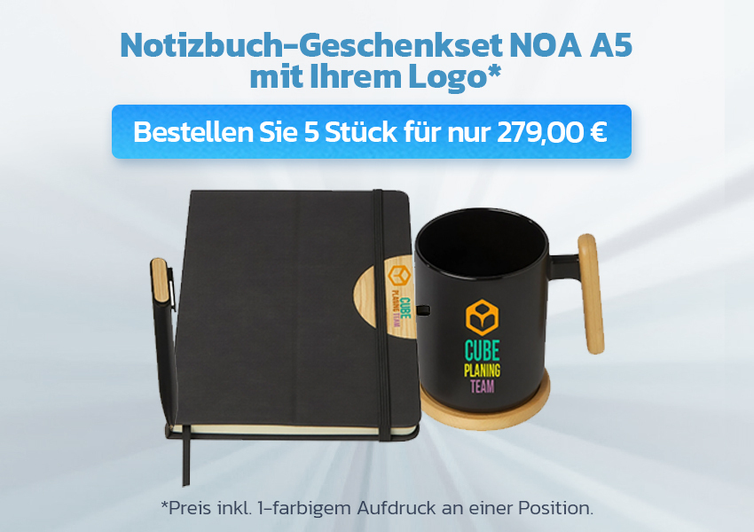 Notizbuch-Geschenkset NOA A5