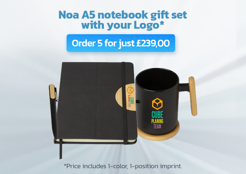 Noa A5 notebook gift set