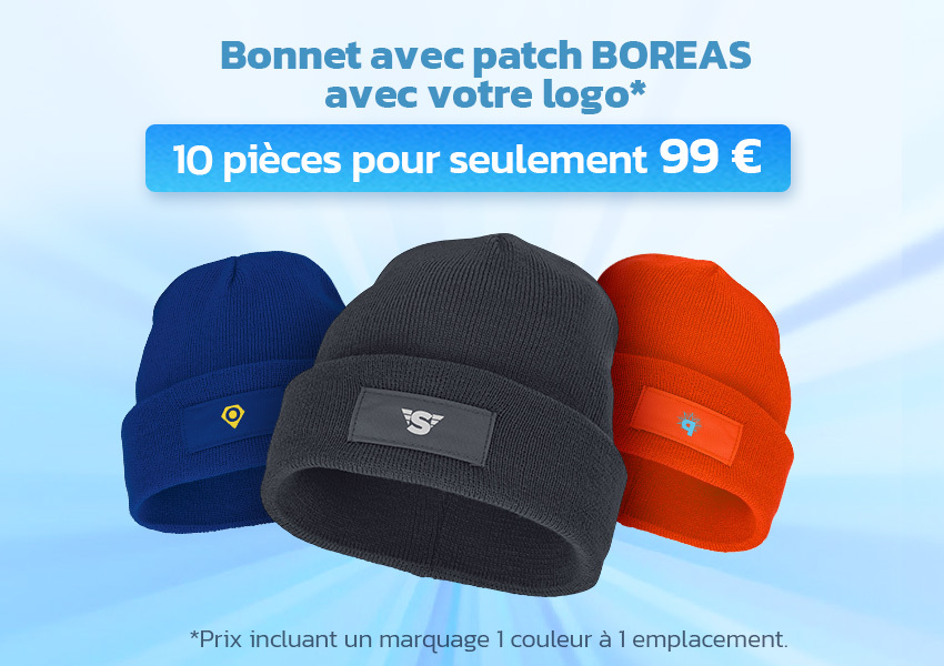 Bonnet avec patch BOREAS