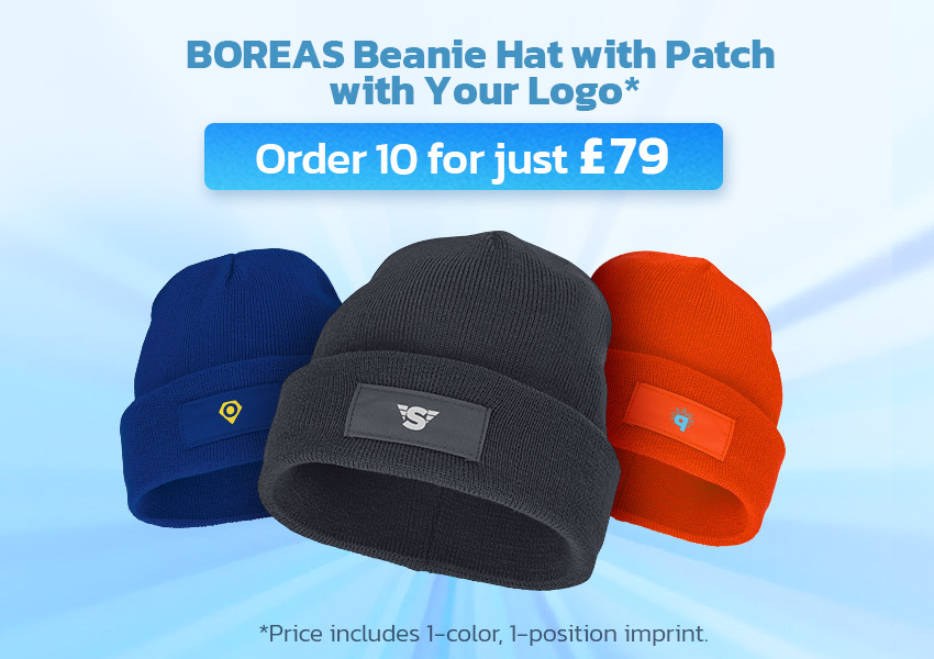 BOREAS Beanie Hat with Patch