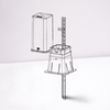 Diversified Control PL08082537 -1001-RS Pedestal