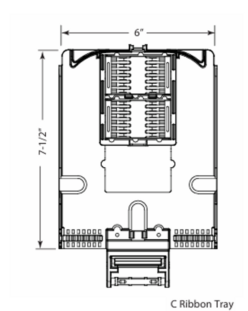 Commscope FOSC-ACC-C-TRAY-RIBN-18,  398955-000