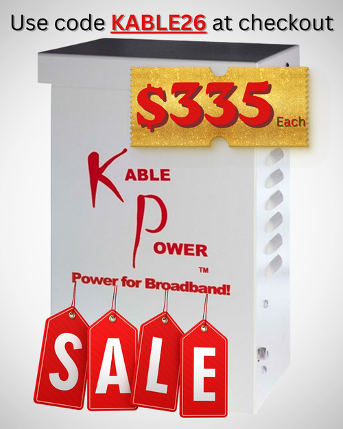 Kable Power APC 6090-2QCE-C CATV Power Supply
