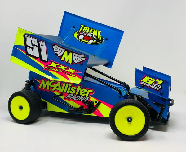 Placerville Sprint Body (Complete with Wings) #430