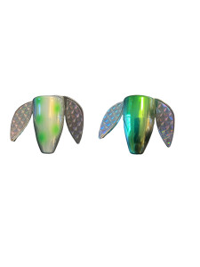 Lance's 2 Face Wobble Spin Large 2 Pack Lance's 2 Face Wobble Spin Large 2 Pack