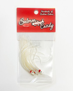 4" Needle Fish, White/Pearl Glow-3 pack 4" Needle Fish, White/Pearl Glow-3 pack