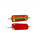 Orange Stud UV 6 inch Flasher