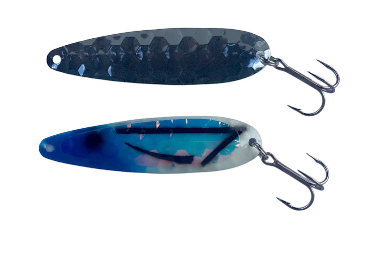 Blue Tyee Pounder UV Super Glow Spoon
