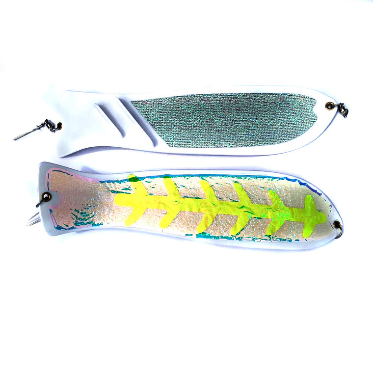 White Kryptonite 10 inch Fish Blade