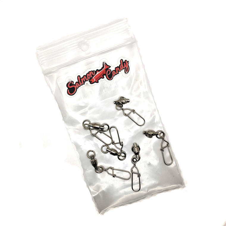 90# Ball Bearing Snap Swivels 25 pack