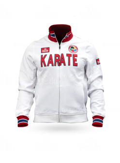 KARATE SLIM JACKET WHITE WKF