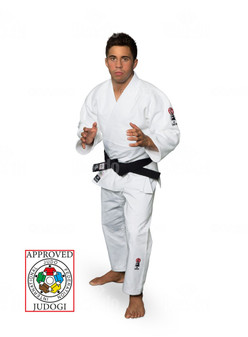WHITE  IJF JUDOGI
