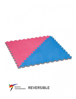 TATAMI WT RECOGNISED OCTAGONAL 100x100x2.4cm REVERSIBLE RED/BLUE