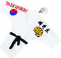 EMBROIDED MINI KIMONO TAEKWONDO