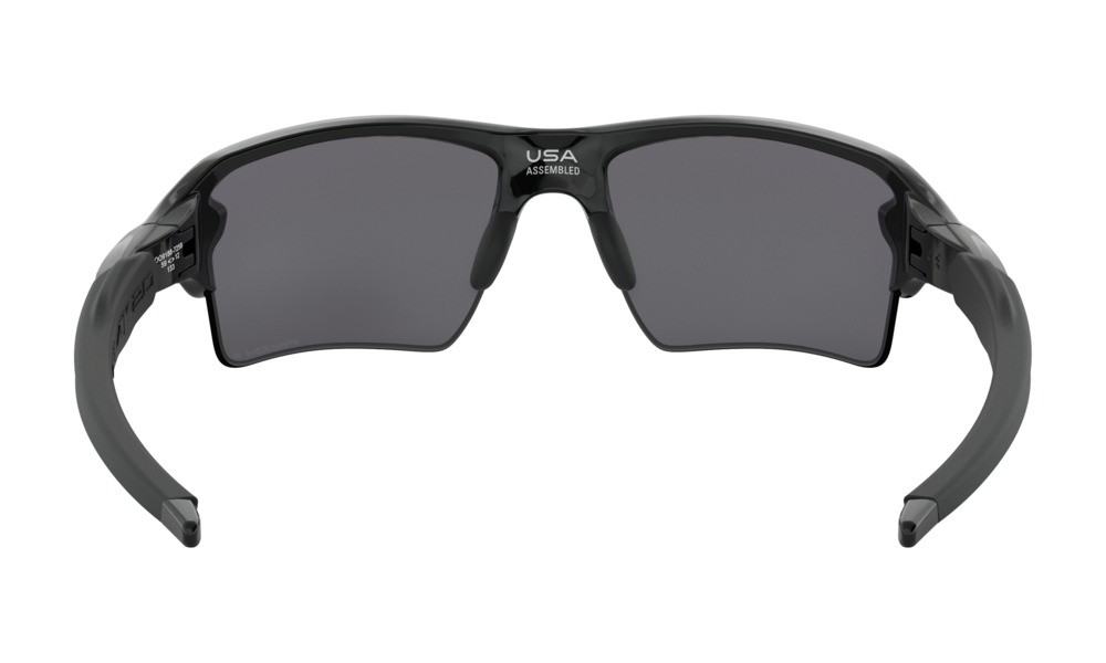 Flak 2.0 XL with Black Polarized Lenses with Black Frames by Oakley
