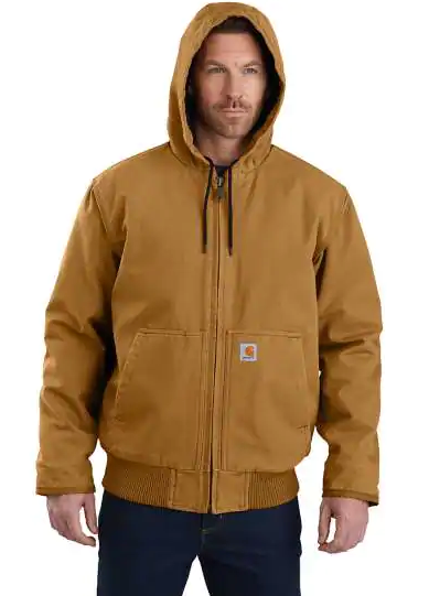 Washed Duck Insulated Jacket by Carhartt