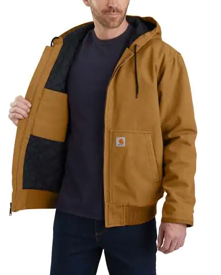Washed Duck Insulated Jacket by Carhartt
