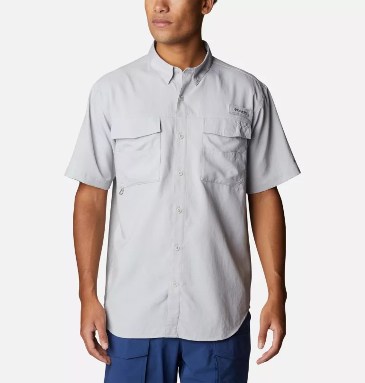 Men's PFG Blood and Guts™ IV Woven Short Sleeve Shirt by Columbia