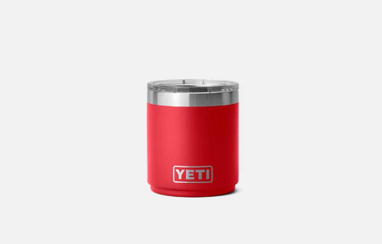 Rambler® 10 OZ Stackable Lowball in Rescue Red by YETI