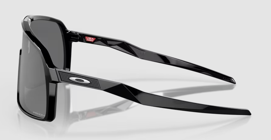 Sutro Polished Black frames with Prizm Black Lens by Oakley