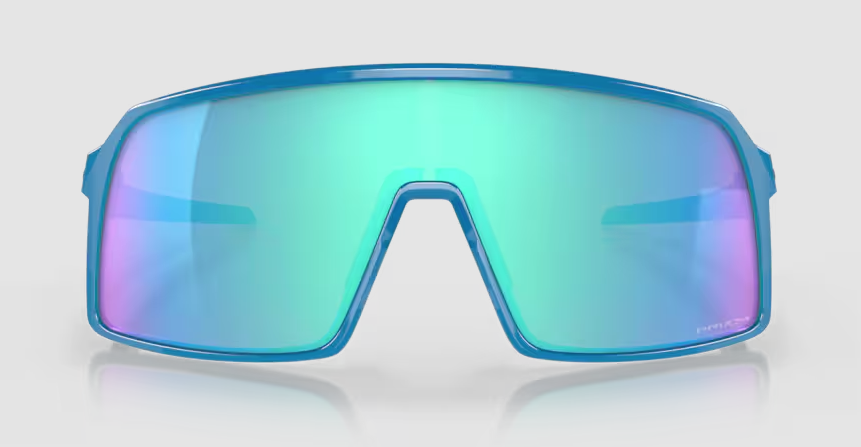 Sutro Lite Matte Sky Blue with Prizm Sapphire Lens by Oakley
