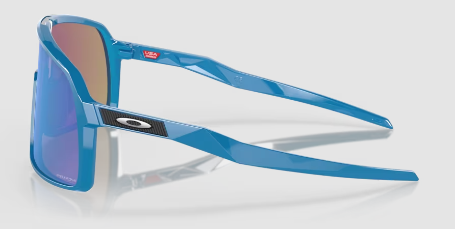 Sutro Lite Matte Sky Blue with Prizm Sapphire Lens by Oakley