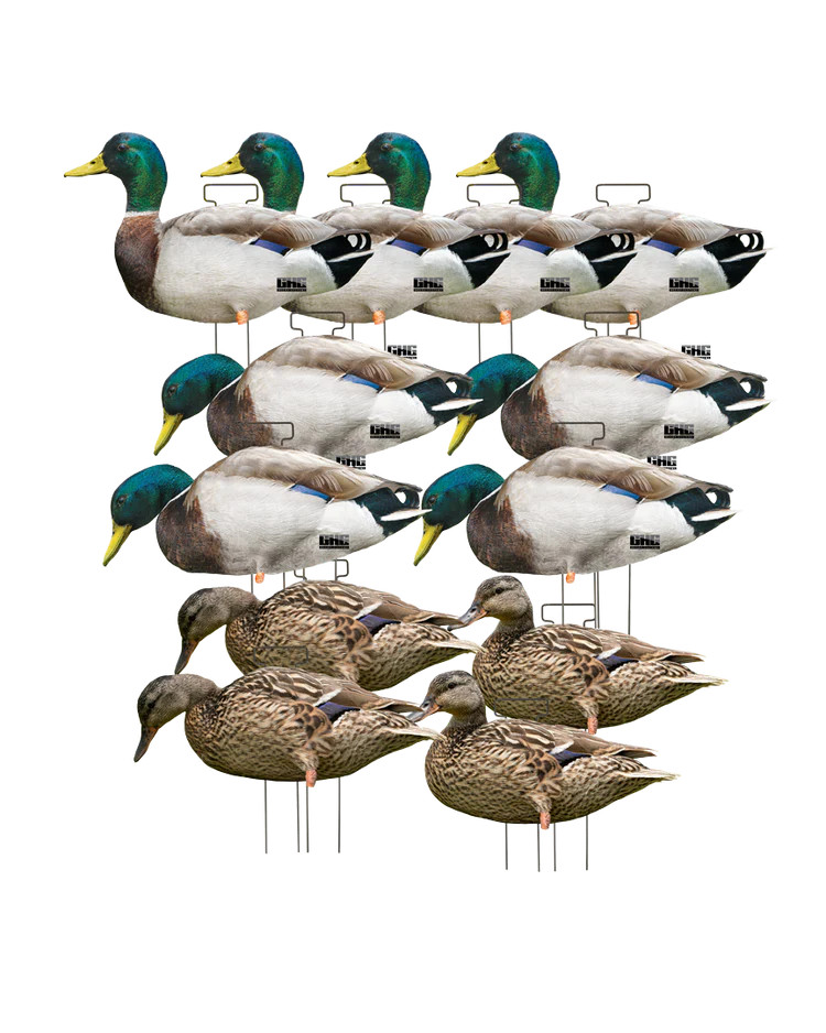 Avery GHG Pro Grade Silhouette Mallard Duck Decoys