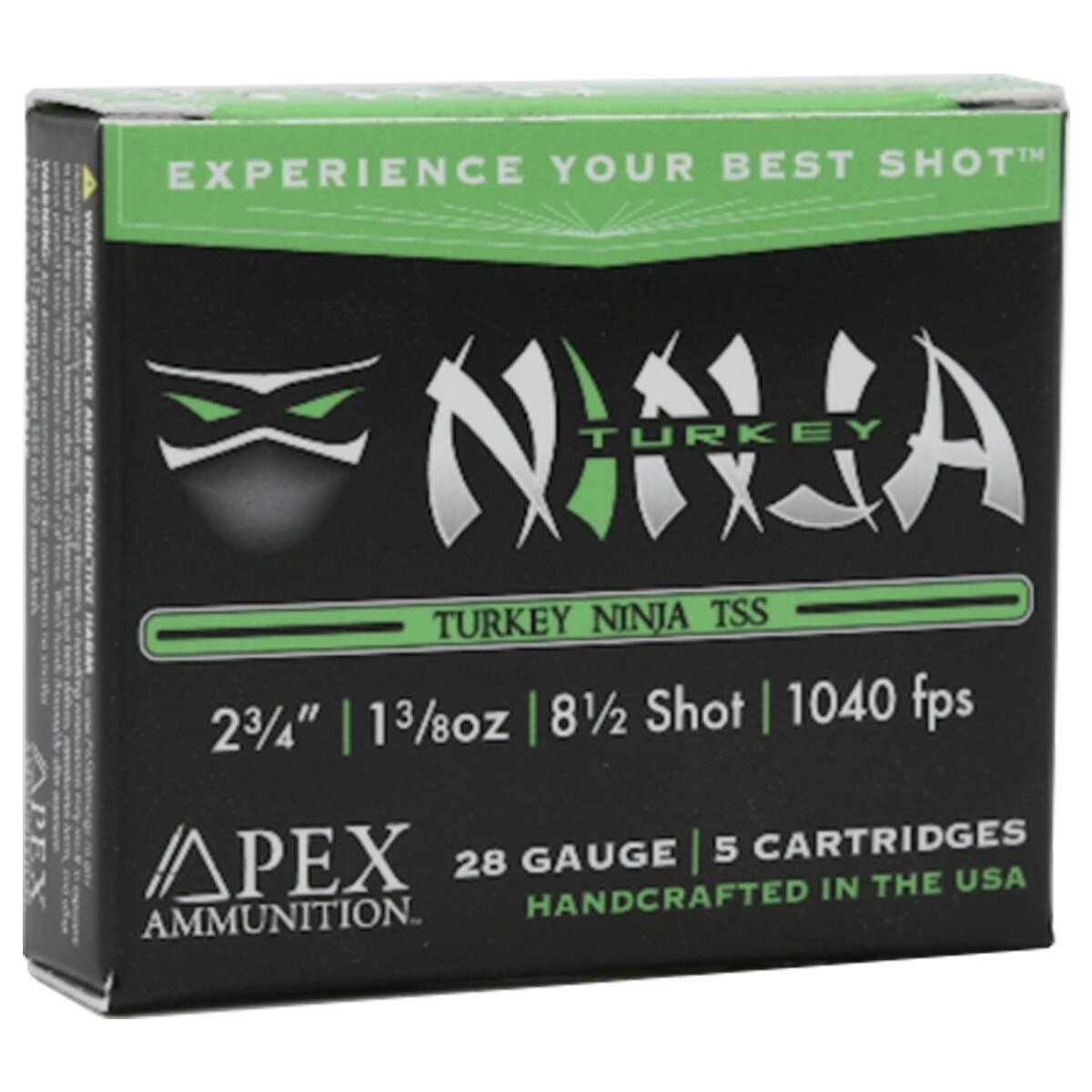 Apex Turkey Ninja TSS 1040fps 28ga 2-3/4