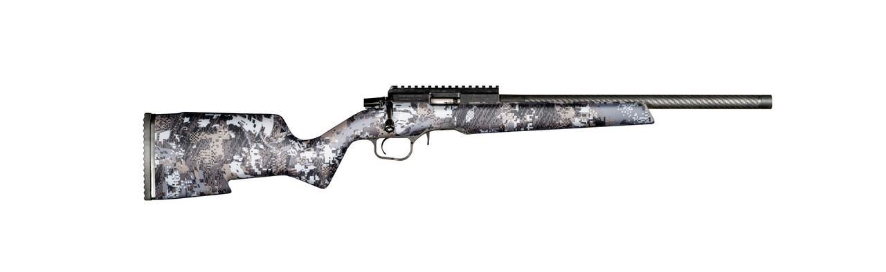 Christensen Ranger 22 LR Bolt Action Rifle with Optifade Elevated