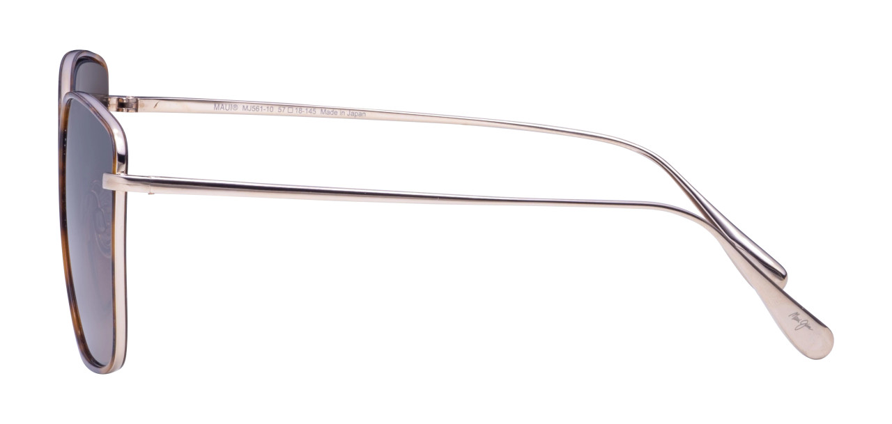 Maui Jim Tiger Lily Dark Tortoise Sunglasses