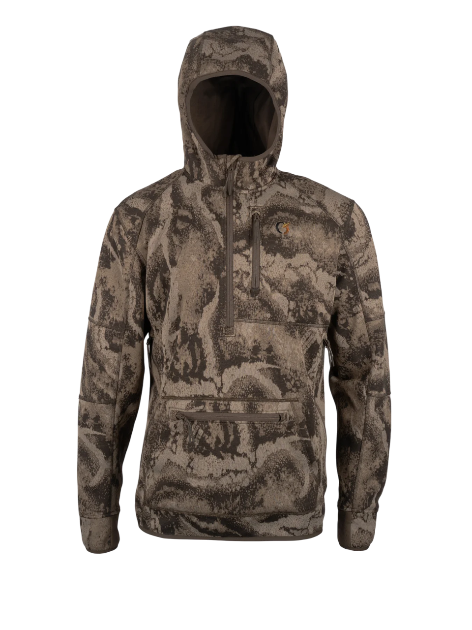 Men's FareWinds Camo Merino Flex TecHoodie by Code of Silence