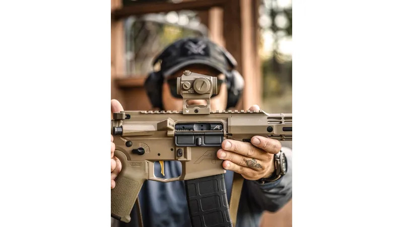 Crossfire Red Dot Scope in Tan Color by Vortex Optics