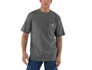 Relaxed Fit Heavyweight Short Sleeve Pocket Tee Shirt by Carhartt Relaxed Fit Heavyweight Short Sleeve Pocket Tee Shirt by Carhartt