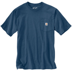Men's Relaxed Fit Heavyweight Short Sleeve Pocket Tee Shirt by Carhartt