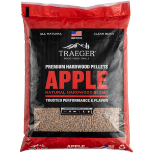 Apple Premium Hardwood Pellets by Traeger Apple Premium Hardwood Pellets by Traeger